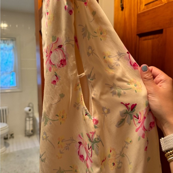 Zara Floral Yellow Dress - Picture 4 of 5